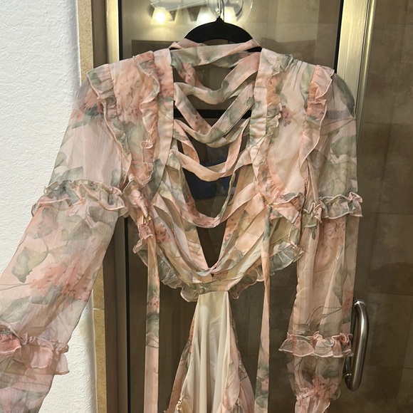 Floral Ruffle Dress - Picture 2 of 2